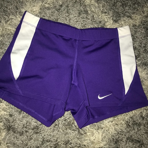 purple nike volleyball spandex